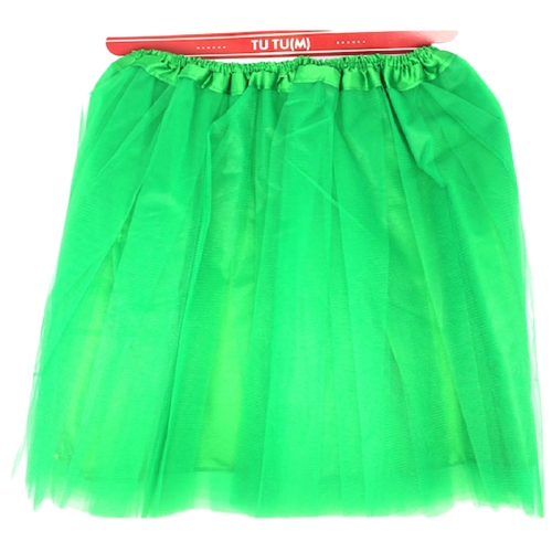 Green Tulle Ballerina Tutu – Medium, 3-Layer Adult Costume Australia Day