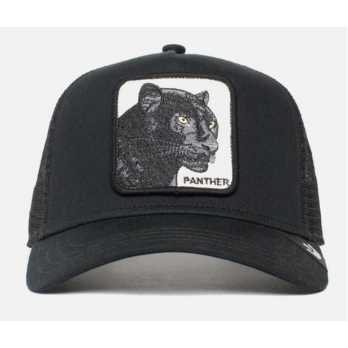 Goorin Brothers Mens Baseball Trucker Cap Snapback Black Panther - Black