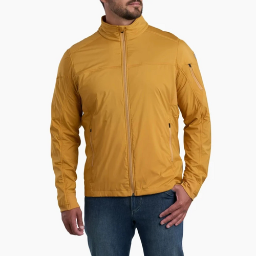 Kuhl The One Mens Jacket Lightweight Windproof Warm in Fools Gold