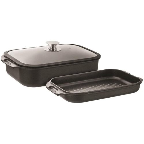 Elevate your cooking experience with the Pyrolux HA+ Induction 3-Piece Double Roaster Set. This premium cookware set is meticulously crafted to meet t