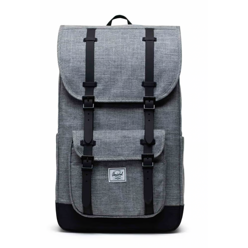 Herschel Little America Backpack Bag in Raven Crosshatch