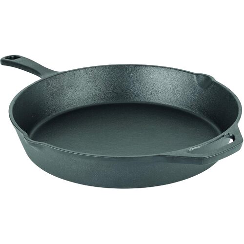 Pyrolux Pyrocast Skillet Fry Pan 30cm Cast Iron Black