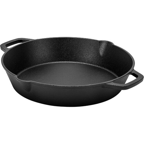 Pyrolux Pyrocast Chef Fry Pan Cast Iron 34cm Black