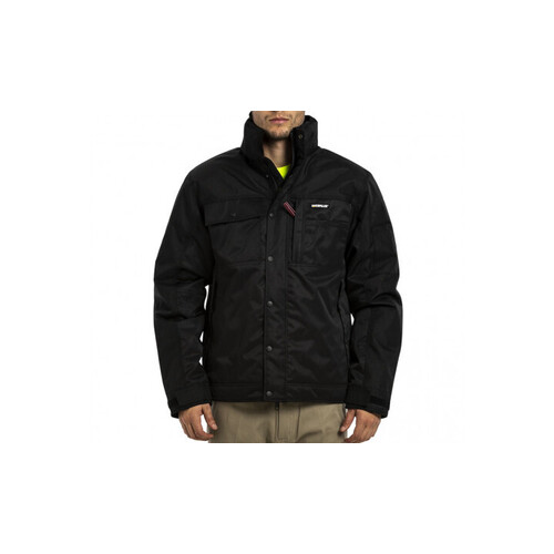 men's cat insulated twill jacket