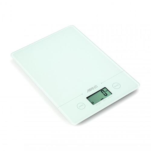 Avanti Compact Digital Kitchen Scale 5kg White