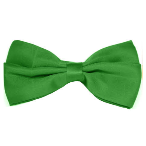 Mens BOW TIE Wedding Tuxedo Formal Bestman Necktie Classic Plain Party  - Green