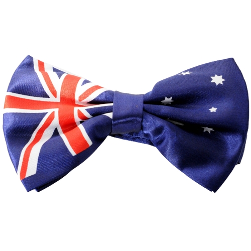 Australian Flag Bow Tie – Patriotic Accessory for Celebrations & Events