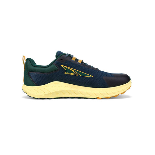 Altra Mens Outroad 2 Sneakers Shoes Runners in Blue/Yellow US 12.5