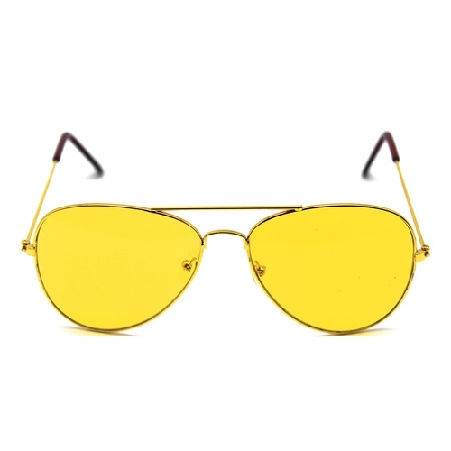 Yellow Aviator Party Glasses – Fun Novelty Accessory for Any Event