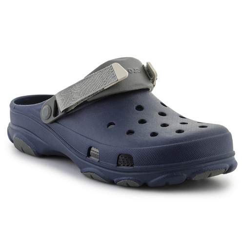 Crocs Mens Classic All Terrain Clog Breathable Slipper - Navy / Dusty Olive