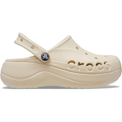 Crocs Women's Baya Platform Clog Sandals - Winter White - US 11