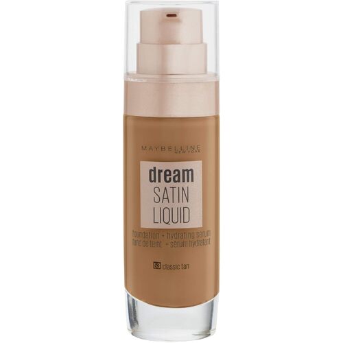 Maybelline Dream Satin Liquid Foundation with Hydrating Serum - Classic Tan 53