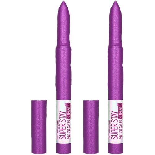 2x Maybelline New York Superstay Ink Longwear Crayon Lipstick - Throw a Party 170