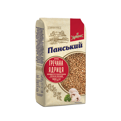 Ukrainian Buckwheat Groats Roasted Kasha GMO Free 1000gr Grechka 1 Pack