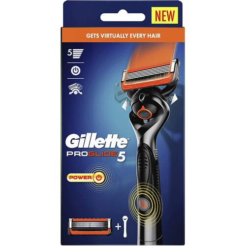 Gillette ProGlide 5 Power Flexball Razor Handle Plus 1 Cartridge Blade Refill