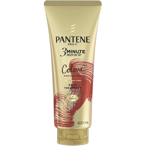 Pantene 3 Minute Miracle Colour Protection - Deep Conditionining Treatment For Coloured Hair, 400ml