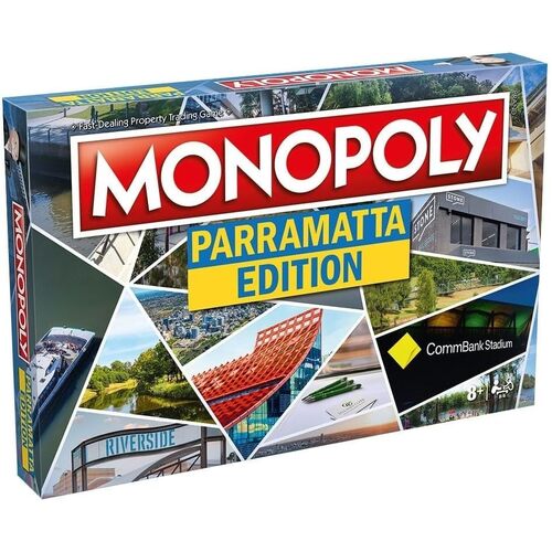 Monopoly Parramatta Editon Board Game Original