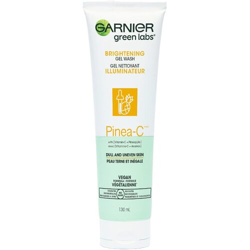 Garnier Green Labs Pinea-C Brightening Gel Cleanser Dull & Uneven Skin 130ml