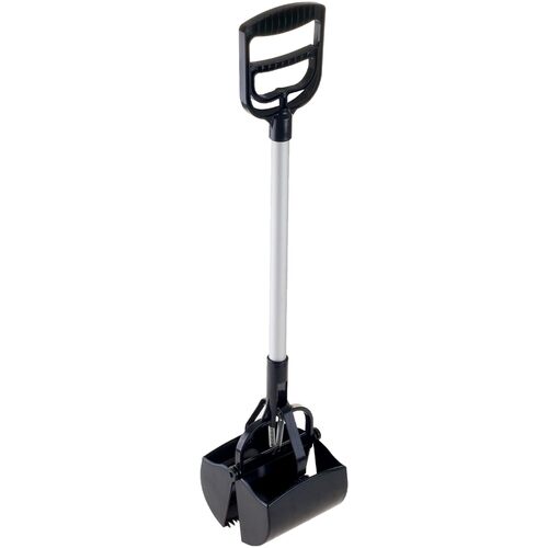 Pet Pooper Scooper Plastic and Aluminum Cat & Dog Poop Grabber with Long Handle 