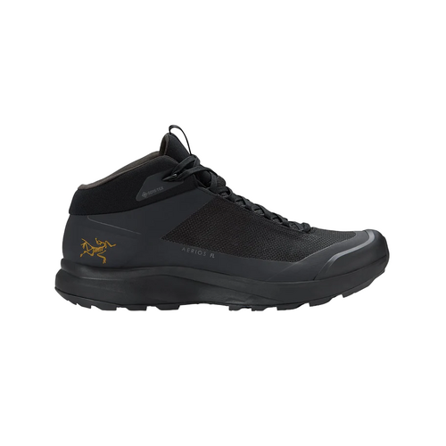 Arcteryx Mens Aerios FL 2 MID Gore Tex Hiking Shoes - Black/Black - US11