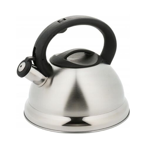 3.0L Whistling Kettle Stainless Steel Camping Tea Kitchen Stove Top Camping