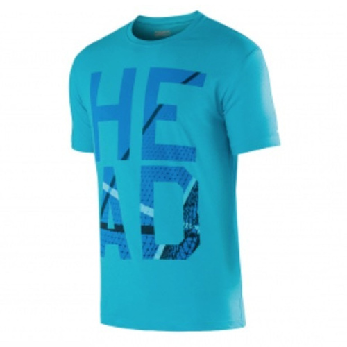 Head Boys Carlo T-Shirt Top Tennis - Turquoise