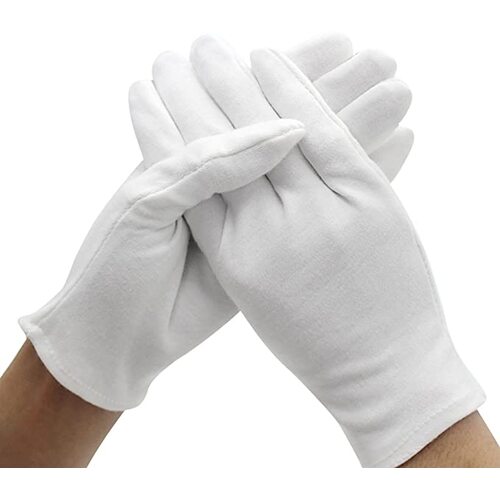 SANTA CLAUS GLOVES Xmas Christmas Magicians Debutant Debs Waiter Uniform Glove