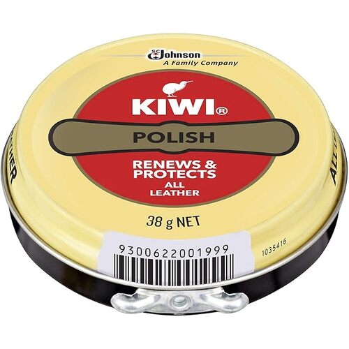 Kiwi All Leather Renews & Protects Shoe Polish 38g