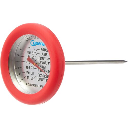 Cuisena Meat Thermometer w/ Silicone Red Cover