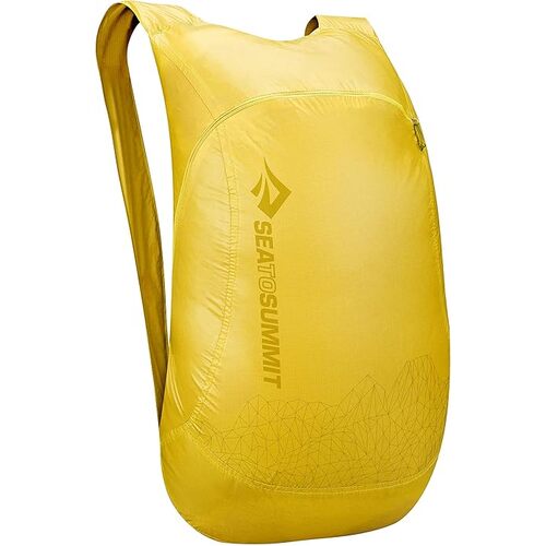 18L Foldable Outdoor Ultra-Sil Nano Daypack Rucksack Travel Bag - Yellow