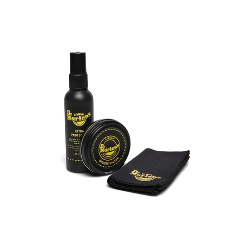 Dr. Martens Shoe Care Kit Wonder Balsam Leather Shoe Polish, Ultra Protector & Cloth