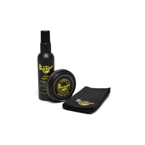 Dr. Martens Shoe Care Kit Wonder Balsam Leather Shoe Polish, Ultra Protector & Cloth