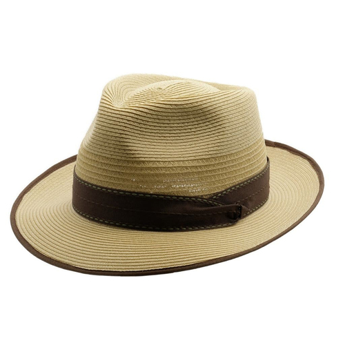 Akubra Capricorn Trilby Fedora Hat - Fawn