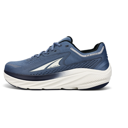 Altra Mens Via Olympus Sneakers Runners Sneakers in Mineral Blue