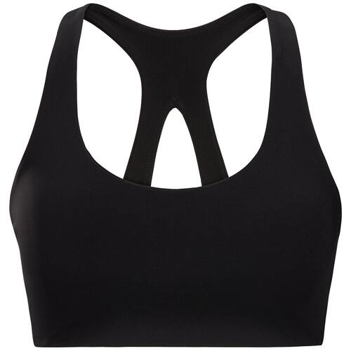 Arcteryx Womens Essent Crop Top Bra Comfy Sports Hiking Tank in Black