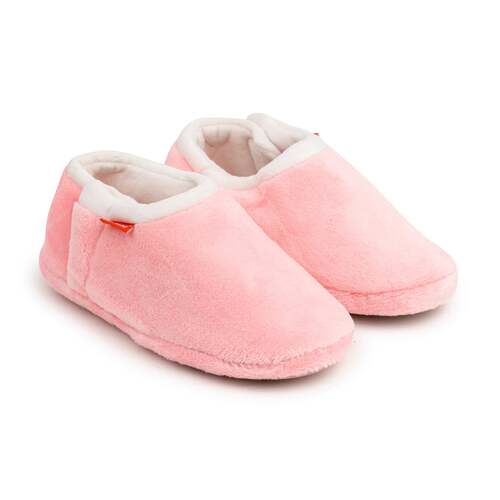 ARCHLINE Orthotic Slippers Closed Scuffs Pain Relief Moccasins - Pink