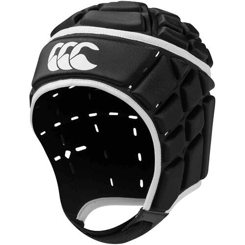 Canterbury Unisex Rugby Core Headguard Football NRL AFL Padded Helmet in Black