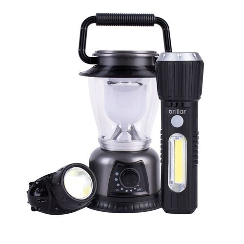 Brillar Legendary Trio Torch Headlamp Lantern Lights for Camping Hiking Travel