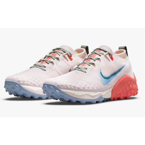 Nike Womens Wildhorse 7 Running Shoes -  Light Soft Pink/Aluminum