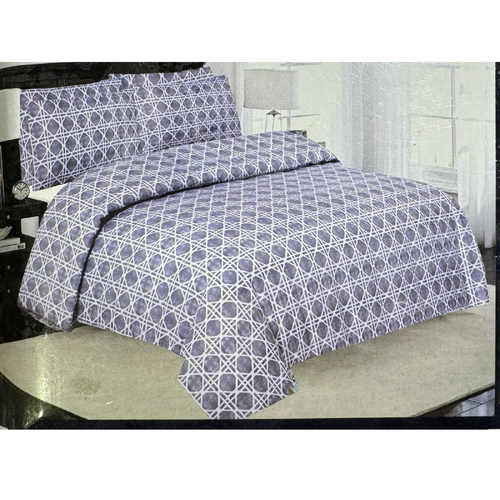 Queen Luxury 100% Cotton Flannelette Quilt Cover & 2 Pillow Case Combo Duvet Set