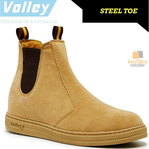 steel toe volleys