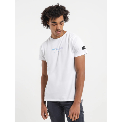 Henleys Mens Annihilation T-Shirt Top Tee - White