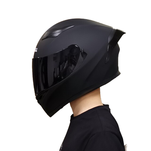 High Quality Motorcycle Helmet Racing Motorcycle Helmet Full Face - Black