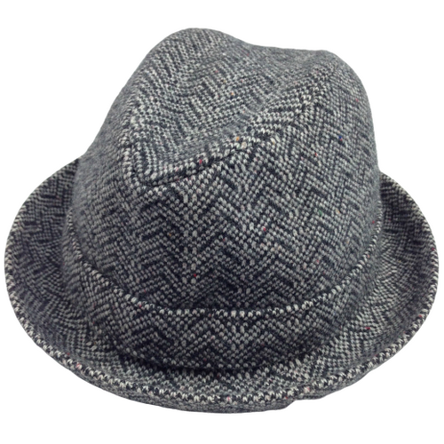 KANGOL Kids Herringbone Player Trilby Hat K0795KK Brimmed Fedora Childrens Cap