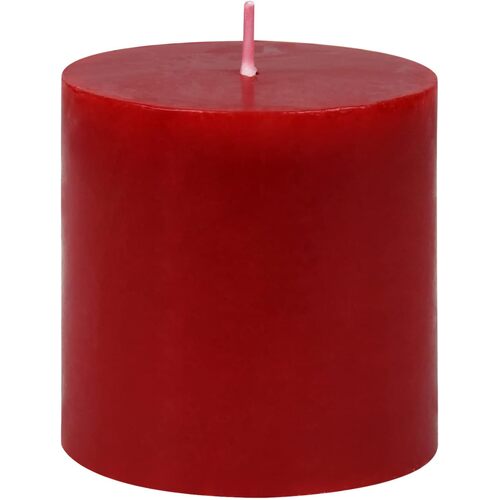 12x Pillar Scented Candles Bulk 7*7.5cm  - Rose