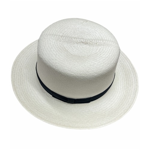 Hand Woven Grade 8 Panama Cooler Outback Hat Summer Breathable Waterproof - Natural