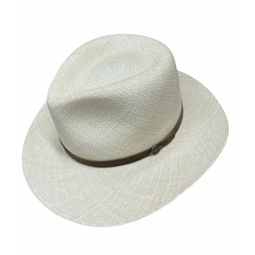 Hand Woven Cooler Outback Hat Summer Breathable Uncrushable Waterproof-Tan