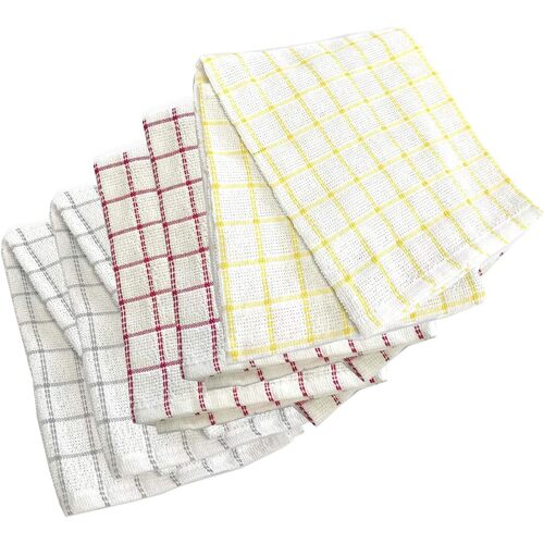 120pcs 100% Cotton Tea Towel 60cm x 90cm Commercial Grade