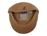 KANGOL 504 Wool Ivy Cap Mens Warm Winter Flat Classic Hat - Camel