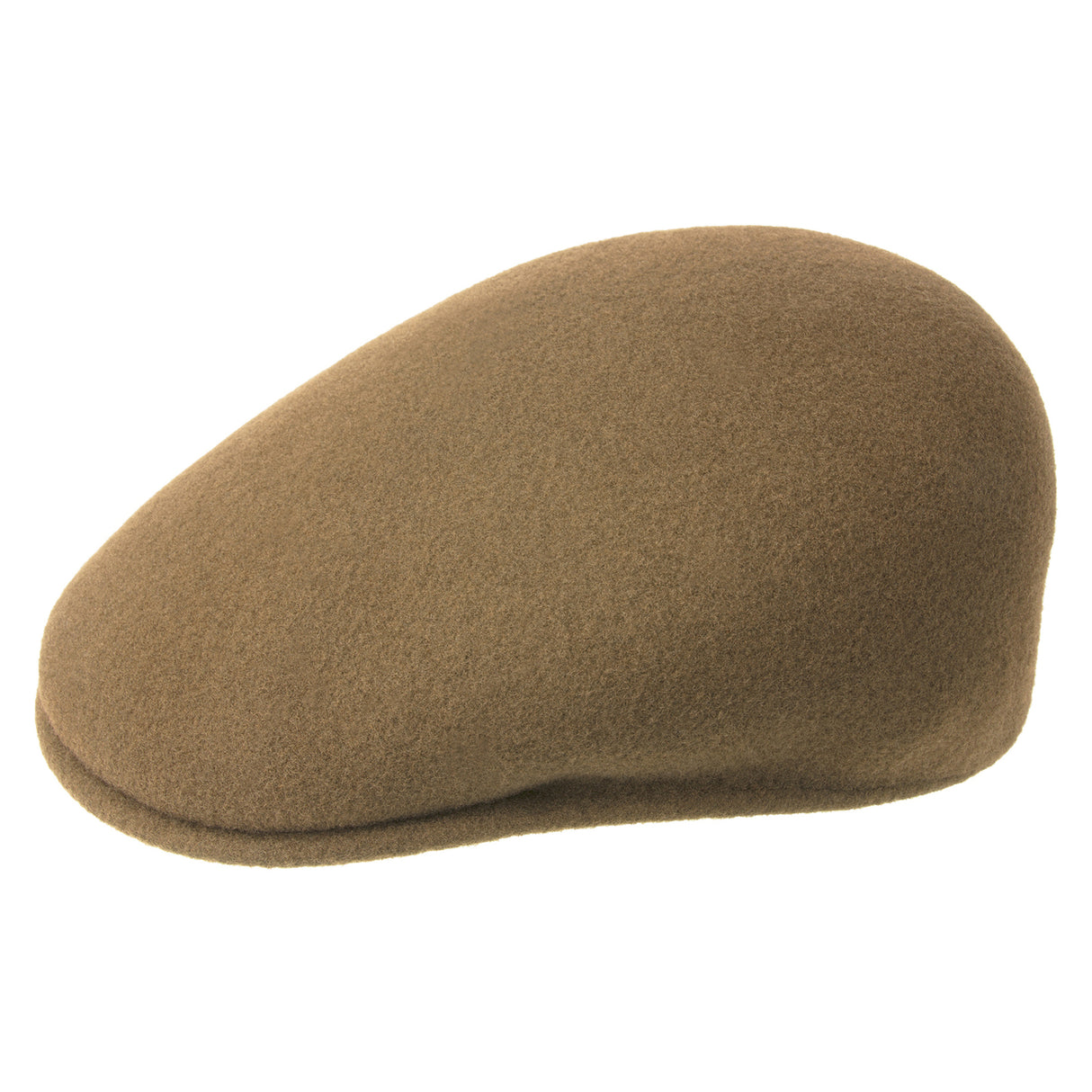 KANGOL 504 Wool Ivy Cap Mens Warm Winter Flat Classic Hat - Camel